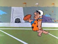 Fred Twinkle toes Flintstone, of Prinstone U. (good ol' P.U.).